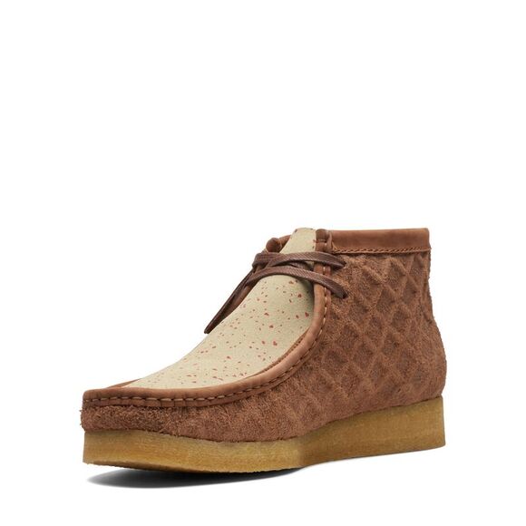 Clarks Mens Wallabee Boot Sweet Chick Brown Boots (NWT) - Picture 4 of 6